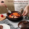 Reallnaive 30 oz Korean Ceramic Gas Stove Clay with Lid,