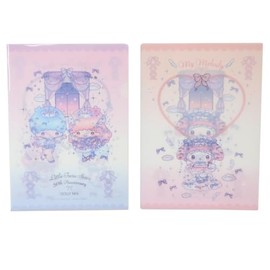 My Melody & Little Twin Stars x DOLLY MIX A4 Clear File Set of 2