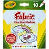 Crayola 10-Pack Fabric Markers