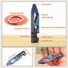 Titanium Pry Bar EDC Pry Tool with Bottle Opener Screwdriver