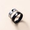 SAFIGLE 2sets 2pcs Couple Rings Decorative Tai Chi Gossip Sign