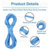 sourcing map Bungee Cord Elastic Cord Heavy Stretch String Rope