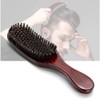 Special Hair Brush with Super Soft Boar Bristles - Combing