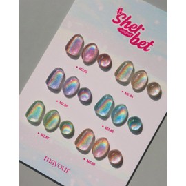 classic nail May Your Sherbet Magnetic Gel Gel Nail + 30 Parts / 메이유어 샤벳 자석젤 젤네일+파츠 30개