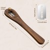 NiHome Bread Lame with Long Walnut Wood Handle for Scoring