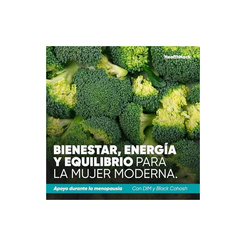 Soporte Menop. Multivitaminico Mujeres Adultas 50+ con DIM | Health