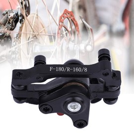MAGT Bicycle Disc Brake, Mechanical Bicycle Pull Disc Brake Front Rear Disc Brake Bicycle Brake (BB8(F180R160))