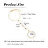 Gold Bangles for Women Hand Chain Bracelet Gold Cuff Bracelets
