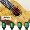 Ranch Guitar Tuner Clip On Professional for Acoustic/Electric Guitar, Ukulele,