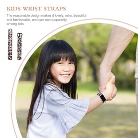 Gatuida 2pcs Boys and Girls Watch Strap Fashionable Wristband Compatible Soft TPE Material Comfortable and Breathable Design for Boys and Girls Colors