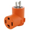 AC WORKS® 30A 125/250V NEMA L14-30 Male Plug to 30A