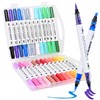 UNIKNIU Paint Pens Paint Markers Acrylic Paint Markers Dual Tip
