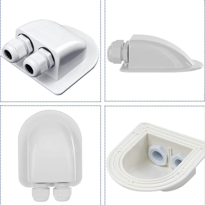 Solar Cable Entry IP68 2-Way Cable Entry Roof Feed-Through Waterproof