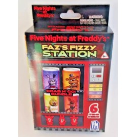 PHATMOJO Five Nights at Freddy’s FAZ'S FIZZY STATION 6 PIECE BLIND BOX 3 MYSTERY FIGURES