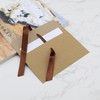 Create idea 50pcs Envelopes with Ribbon Kraft Paper Bow Envelope