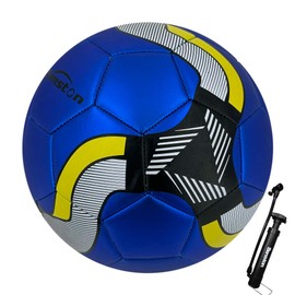 Senston Football Training Ball Size 5, Soft and Elastic Match Training Football for Junior and Adults