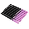 10 Pcs Paint Markers Purple Metal Texture Waterproof Glass Marker