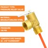 GASHER 3/4" NPT RV Water Heater Temperature & Pressure Relief