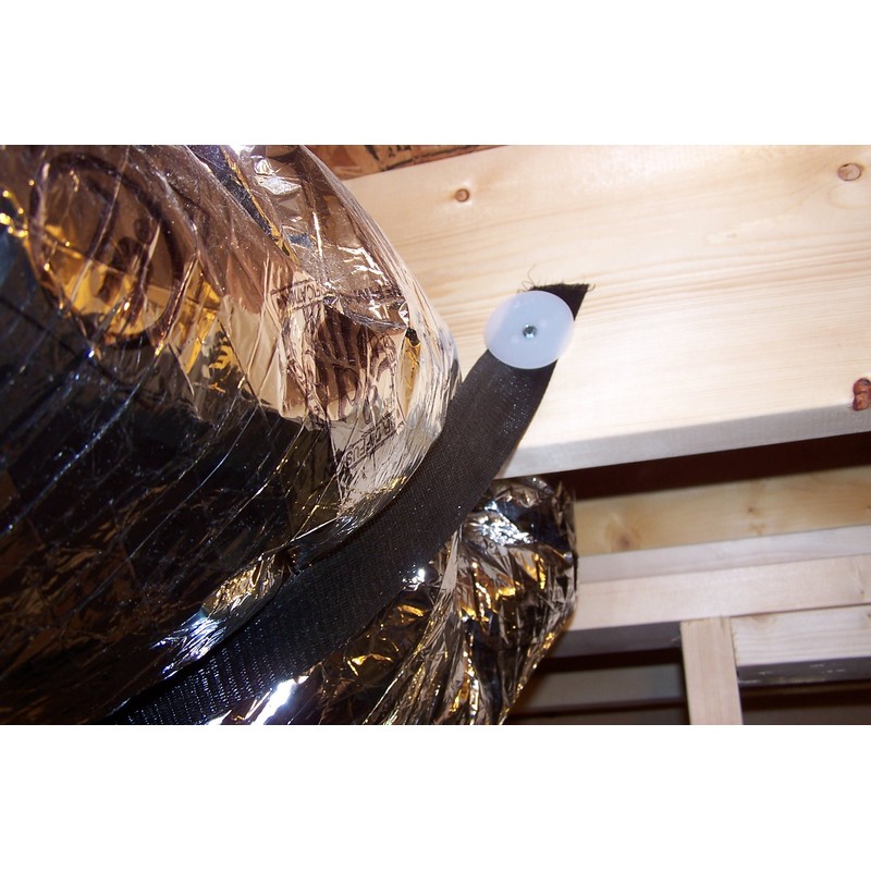 Zip-Ez All-Purpose Insulation Fasteners 250 Fast, Easy, Permanent for HVAC