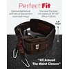 THEFITGUY Ultimate Dip Belt | Secure Closure - No Sliding