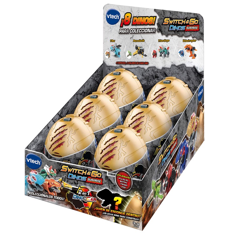 VTech - Switch & Go Dinos Surprise Assortment (8 Different