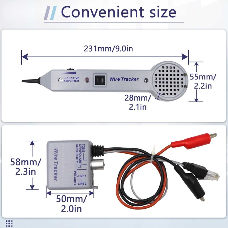 Chaoos Tone Generator kit, Wire Tracer Circuit Tester, 200EP High