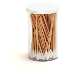 Medique Products 60433 Cotton Tip Applicator, 3-Inch 100 Per Vial, white