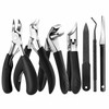 7pcs Stainless Steel Nail Care Tool Set – Manicure &