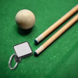 Kisangel Pool Cue Washboard Billiard Cue Tip File Portable Cue Tip Sander Cue Tip Shaper Snooker Repair Tool Accessories Pool Cue Lathe Billiard Cue Tip Repair Tool Aluminum Metal Chalk