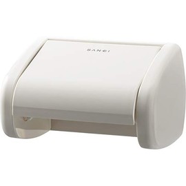 SANEI ペーパーホルダー ワンタッチ着脱 ビス付き アイボリー W372-I
