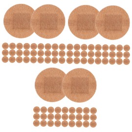Minkissy 3sets Cohesive Bandage Elastic Fabric Breathable Water-resistant Care Sticker Bandage Disposable 100pcs*3