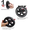 ROODO 3 Wheel Pet Stroller Dedicate Wheel Set,Original,Fast disassembly,Replacement and