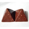 3 Red Sun Small Pyramids Orgone Generator Energy Accumulator Made