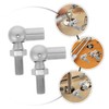 Vaguelly 2pcs Hydraulic System Tie Rod Ball Head Accessories Link