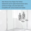 2 pcs Compatible with Framed Shower Door Hinge Pin Replacement,