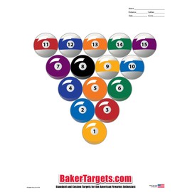 Game Fun Target Pack - 23" x 35" - 21 Targets Total