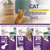 CLAWGUARD Cat Training Tape Strips – 20 Pre-Cut Double-Sided Anti