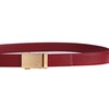 Tonywell Men's Leather Ratchet Belt with Automatic Buckle, 1 3/8"