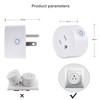 Sparkleiot Mini WiFi Smart Plug Outlet Voice Remtoe Control with