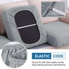 hyha Waterproof Couch Cushion Covers, Washable Sofa Cushion Slipcovers, Thick