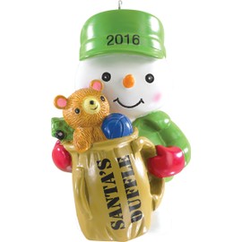 2016 AAFES Snowman - Carlton Heirloom Ornament