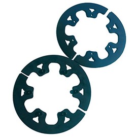 HDM Black Aluminum Sprocket Guard Kit Chain Guide Shield Set Go Cart Kart Racing 35