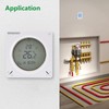 Wengart Water Heating Thermostat WG106,Weekly Programming,Digital LCD Display,Easy Operation,Suitable For