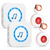 ChunHee Wireless Caregiver Page, Call Bell Alarm, SOS Panic Button