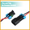 Partuto Back Up Reverse Light Wiring Harness Kit with Waterproof
