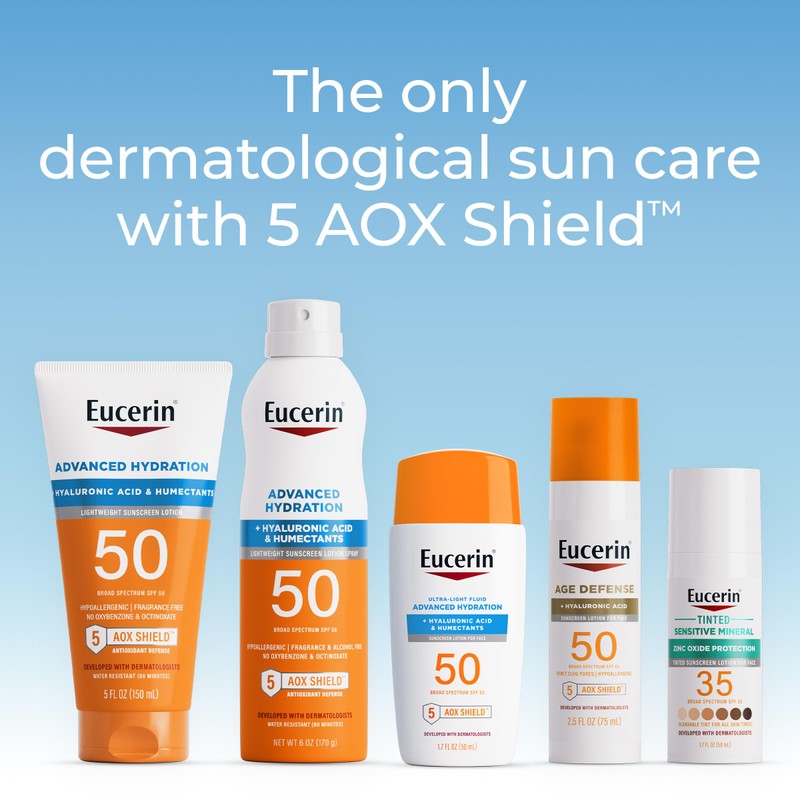 Protector Solar Eucerin Sun Advanced Hydration SPF 50 de 50