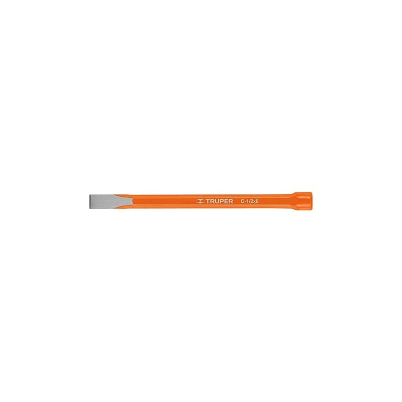 Truper C-1/2X8, Cincel, 1/2" X 8"