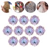 10Pcs Sewing Claw Diamond Fat Square Glass High Top Clothing