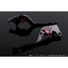3D Folding Adjustable Lever Brake & Clutch Set Lever Color: Black Adjustment Color: Red (X-11)/(CB400SF HYPER VTEC Revo /CB400SB NC42 ABS Car)/(CB400SF VTEC NC39 Early Model)