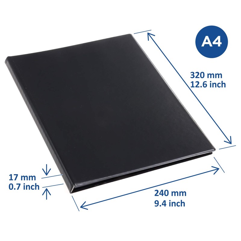 Rillstab Original Display Book (10 Transparent/Clear Pockets) | A4 Front